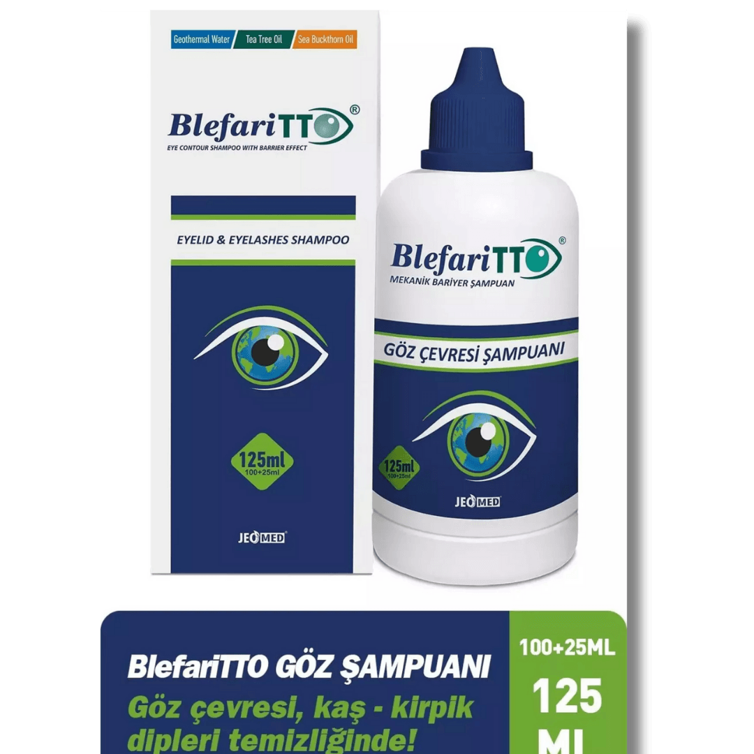 TTO Blepharitto Göz Çevresi Şampuanı 125 ml
