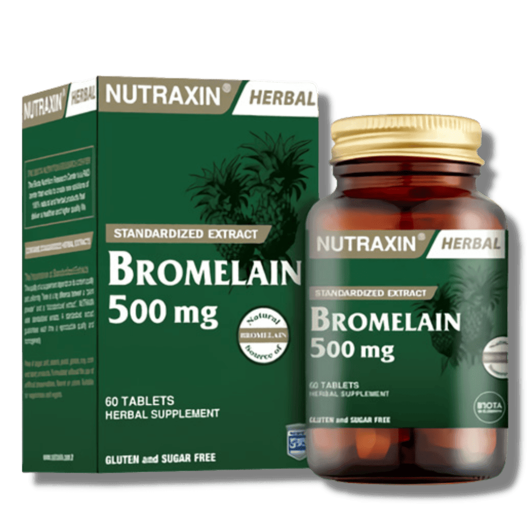 Nutraxin Bromelain 60 Kapsül