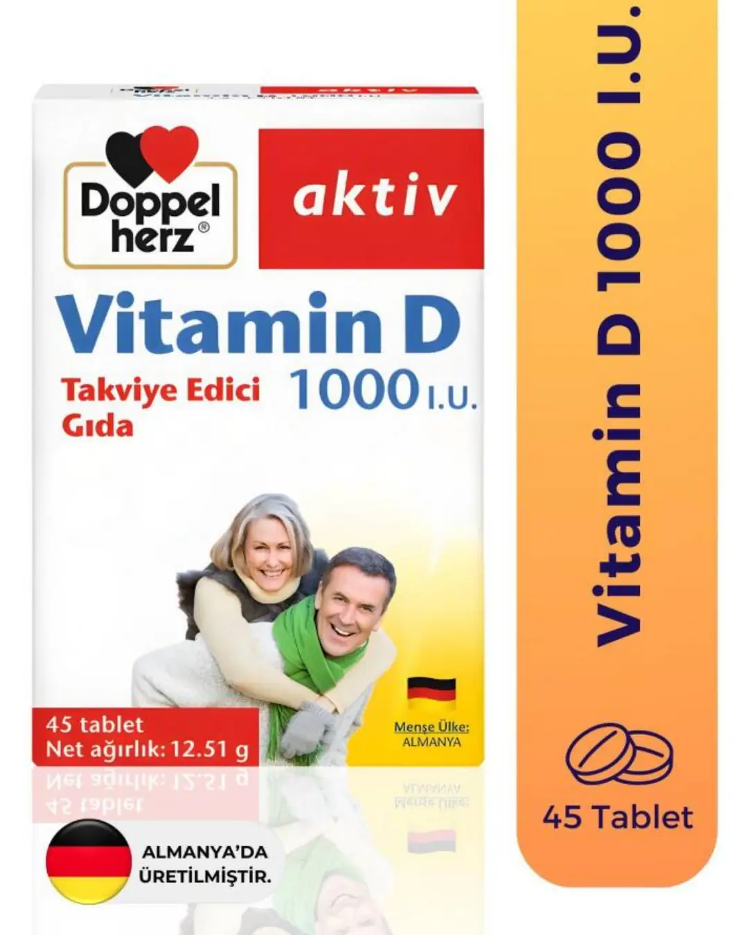 Vitamin D 1000 IU 45 Tablet Fiyatı ve Yorumları