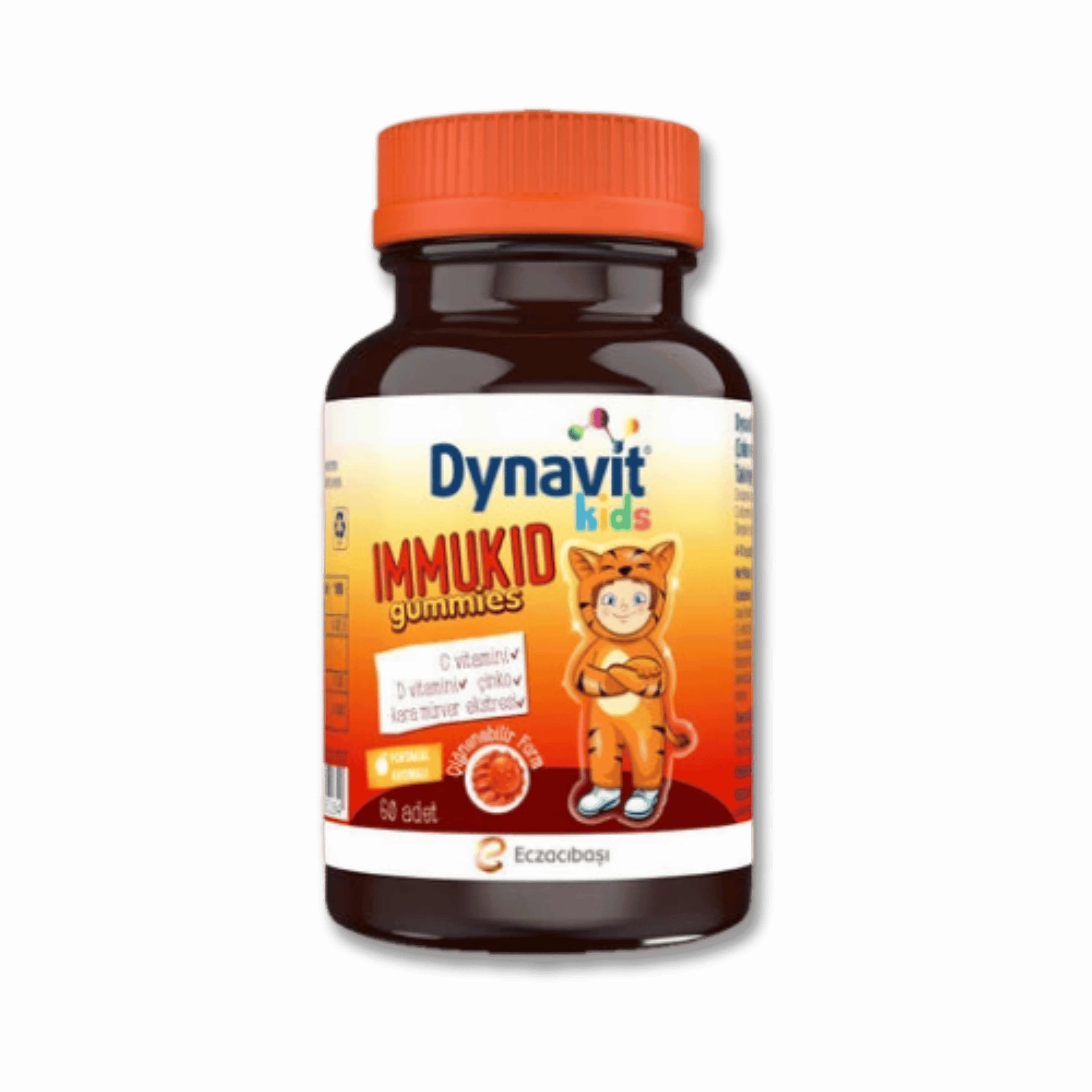 Dynavit Kids Immukid Gummies 60 Adet Çiğnenebilir Form