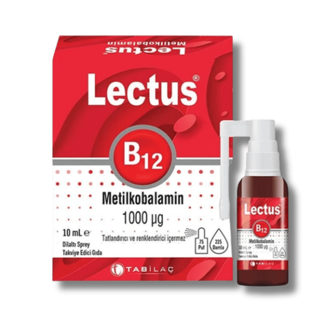 Lectus B12 Dilaltı Sprey 1000mg 10 ml