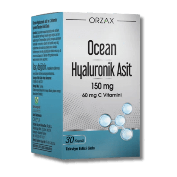 Ocean Hyaluronik Asit 150 mg 30 Kapsül