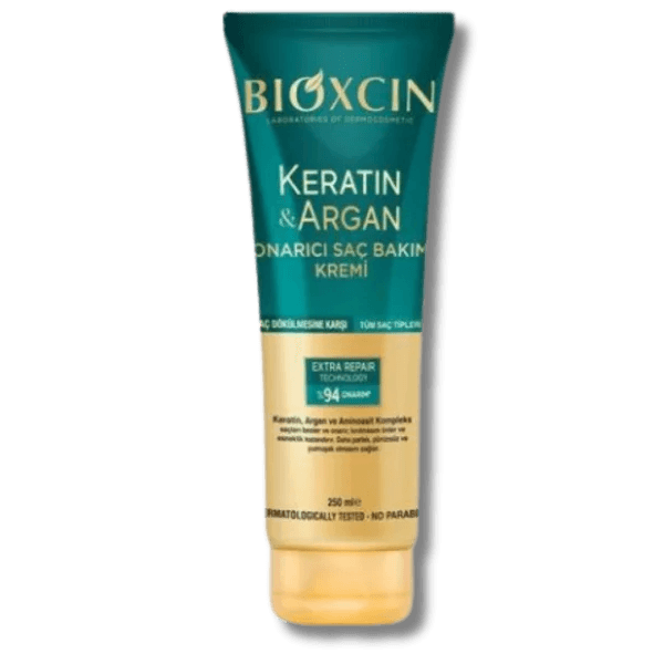 Bioxcin Keratin ve Argan Onarıcı Saç Bakım Kremi 250 ml