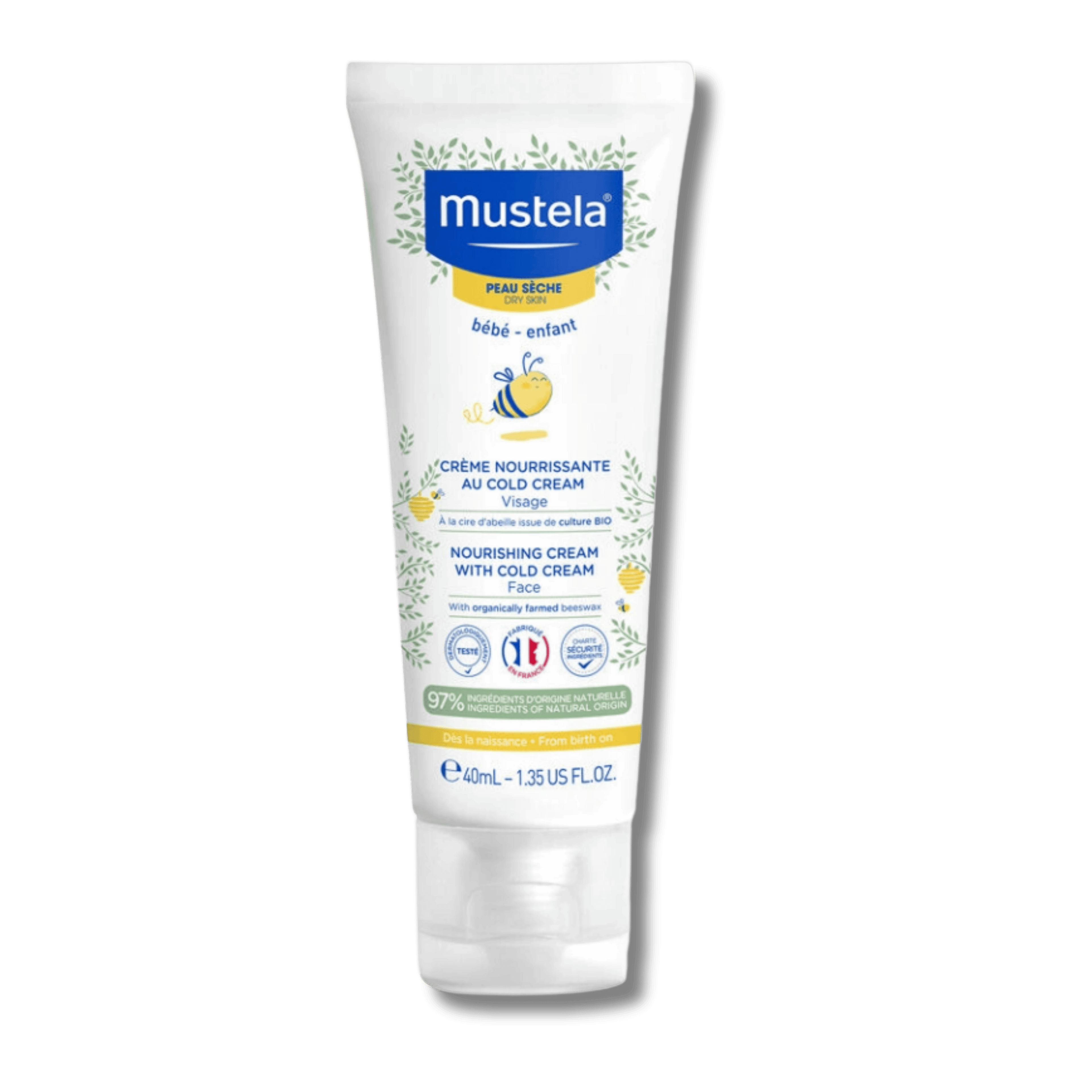 Mustela Cold Cream İçeren Besleyici Yüz Kremi 40 ml