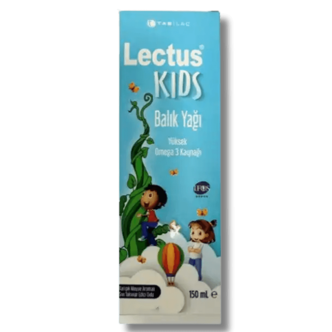 Lectus Kids Karışık Meyve Aromalı Balık Yağı 150 ml