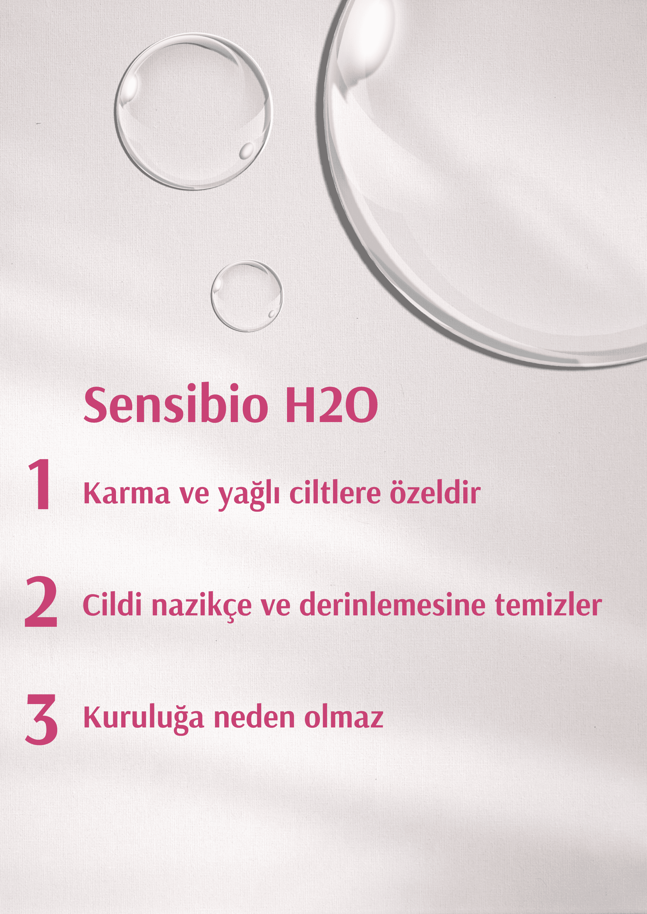 Bioderma Sensibio H2O Yüz ve Makyaj Temizleme Suyu 500 ml