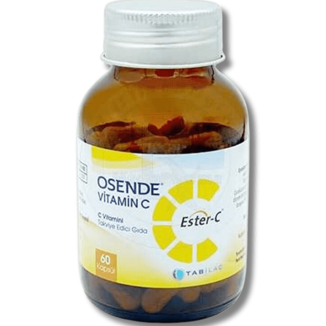 Osende Vitamin C Takviye Edici Gıda 60 Kapsül