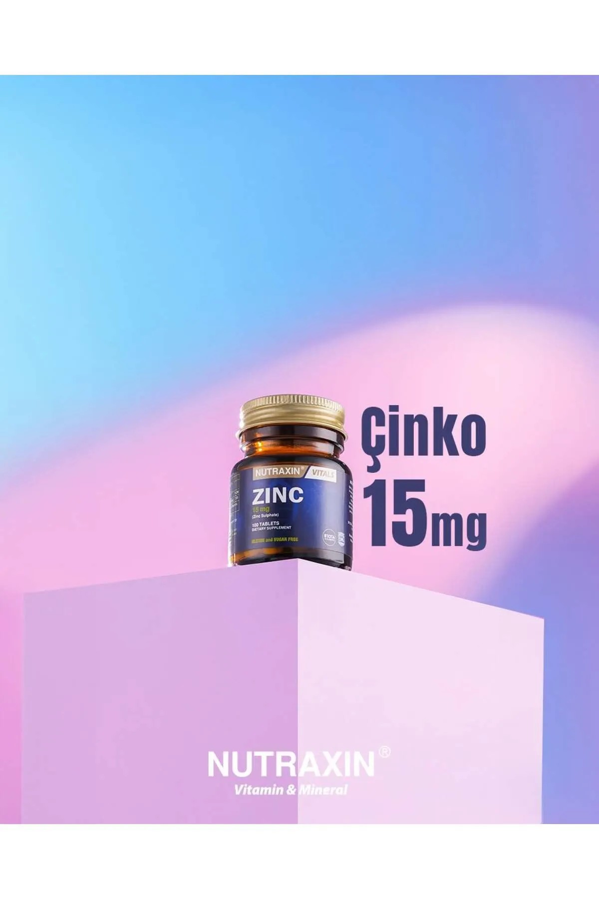 Nutraxin Zinc Sulphate 100 Tablet