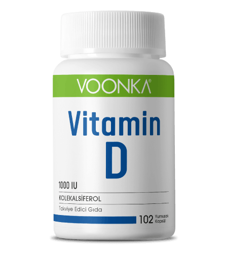 Voonka Vitamin D  102 Kapsül