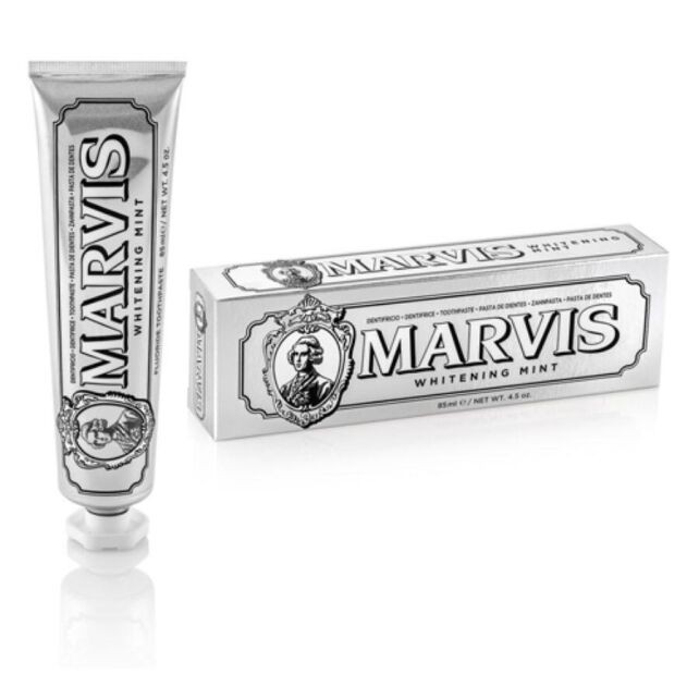 Marvis Whitening Mint Diş Macunu 85ml Beyazlatıcı etkili naneli diş macunu
