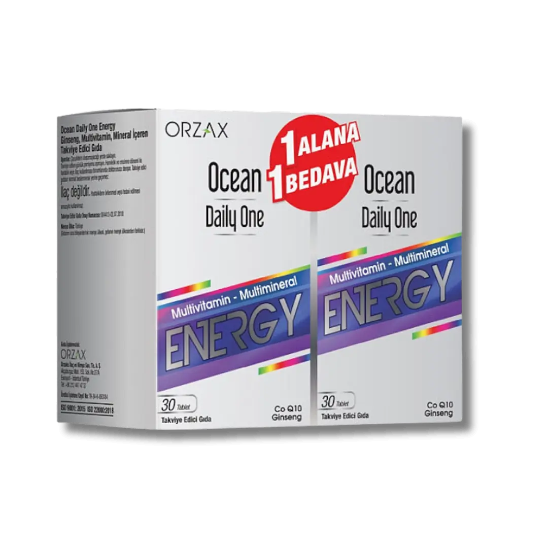 Dailey One Ocean Daily One Energy Multivitamin 30 Tablet 1 Alana 1 Bedava Fiyatı