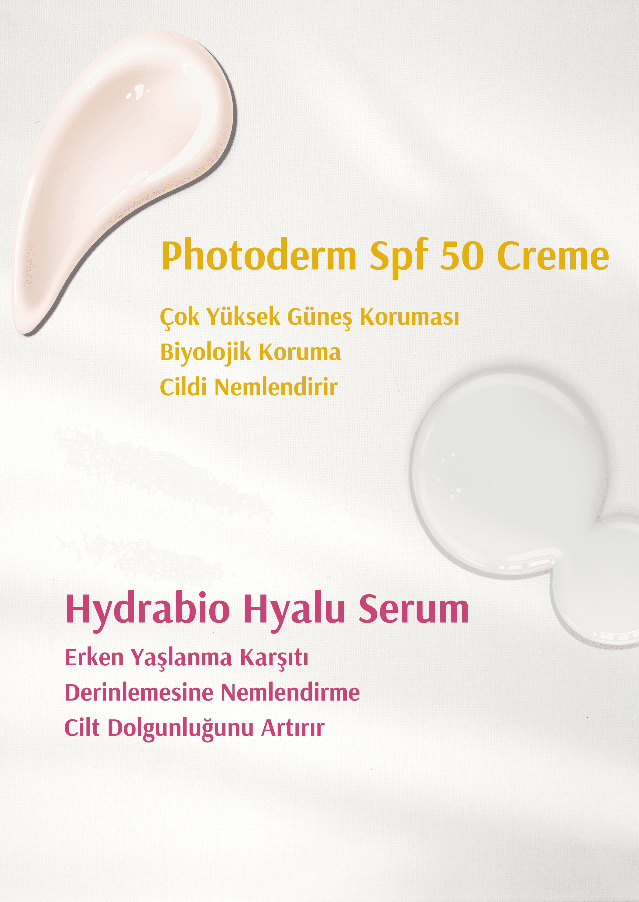 Bioderma Hydrabio Hyalu Serum 30 ml + Photoderm Spf 50 Creme 40 ml