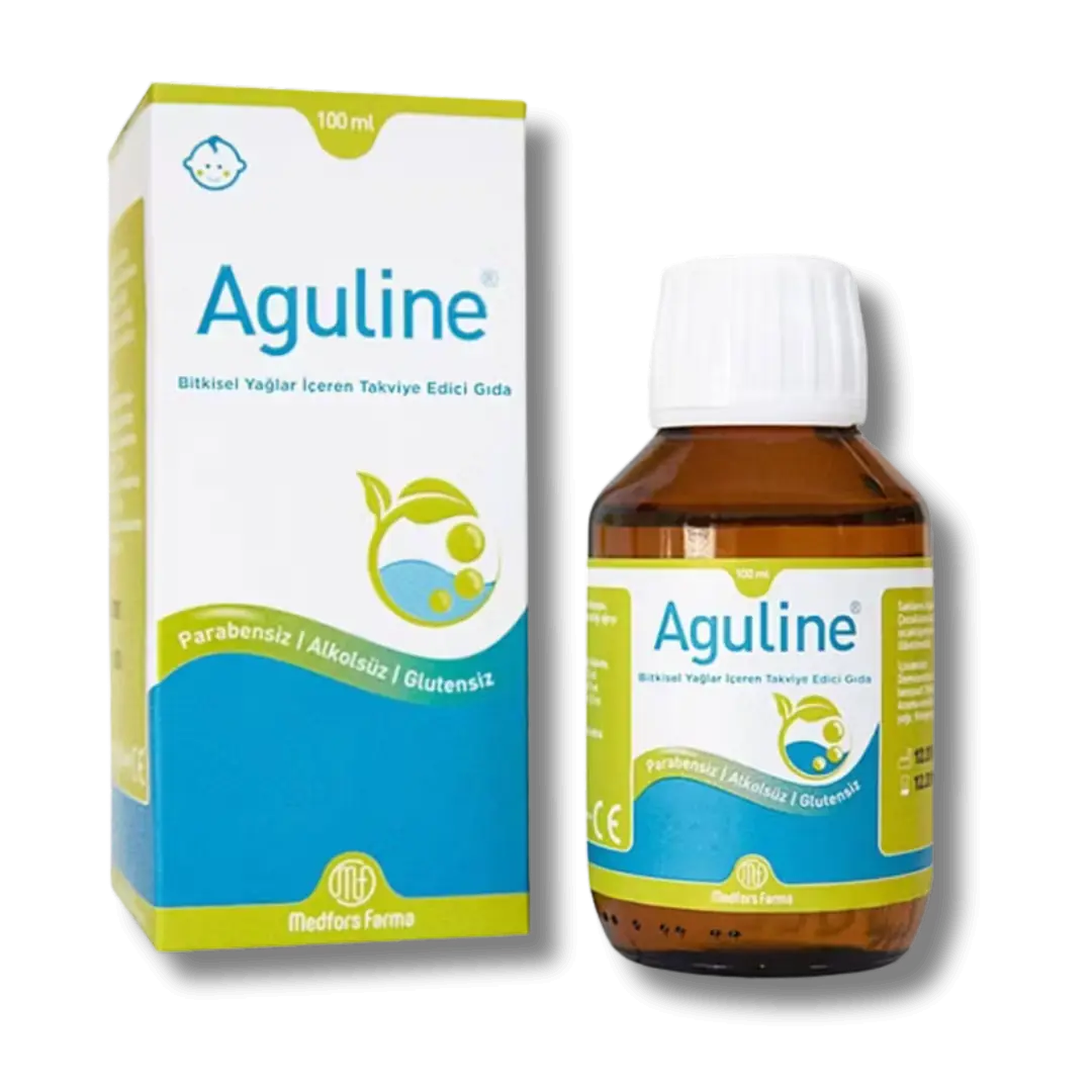 Aguline Bitkisel Gaz Şurubu 100 Ml