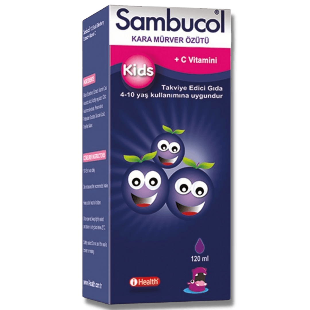 Sambucol Kids Kara Mürver 120 Ml Şurup