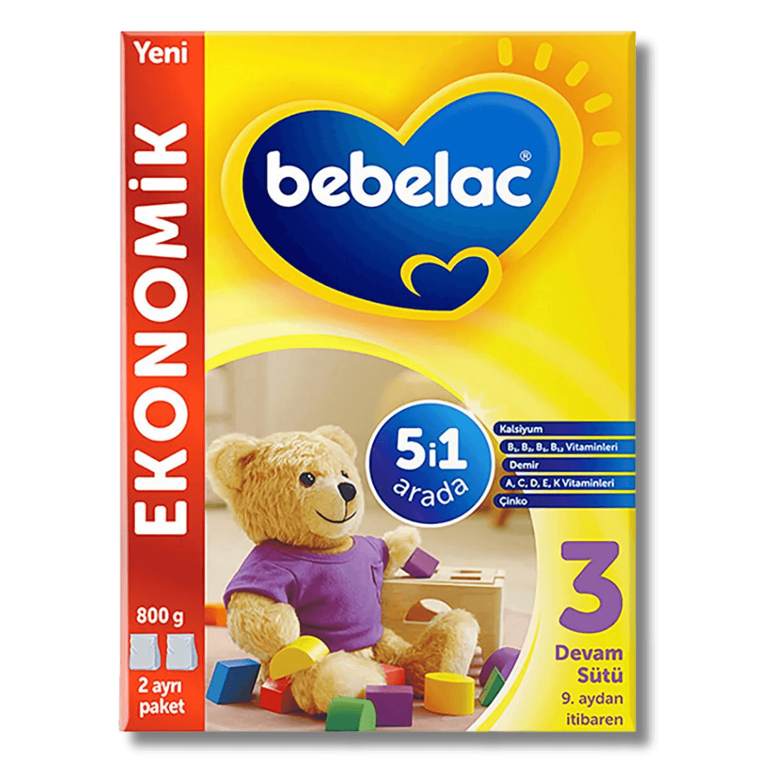 Bebelac 3 800 gr 9-12 Ay Devam Sütü - 1  adet