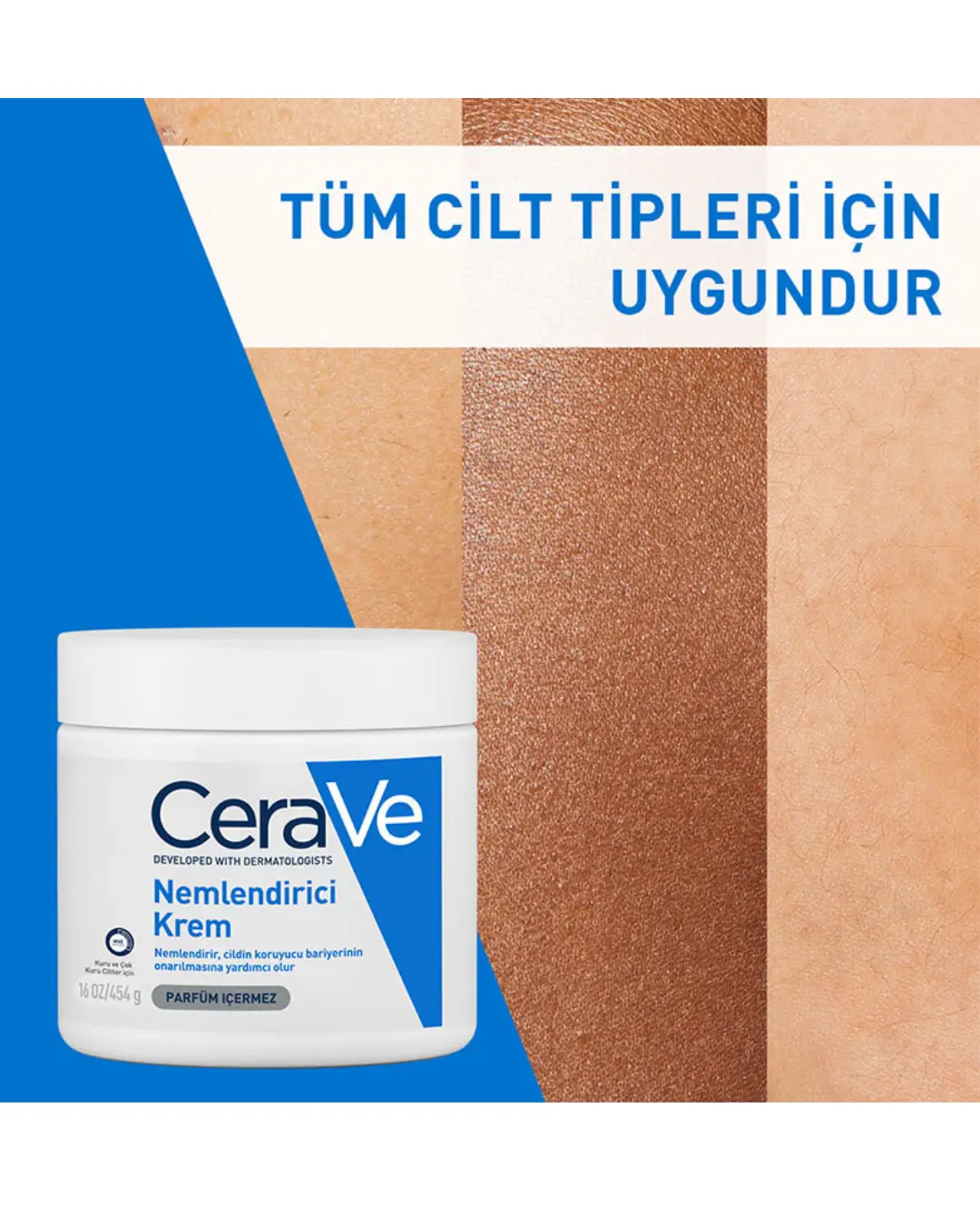 CeraVe Nemlendirici Krem Pompasız 454 gr Fiyatı ve Yorumları