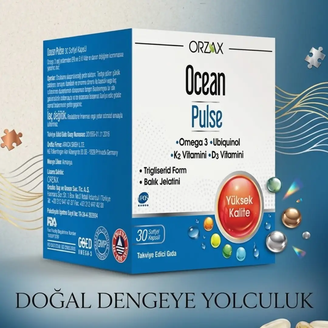 Orzax Ocean Pulse 30 Kapsül Fiyatı ve Yorumları
