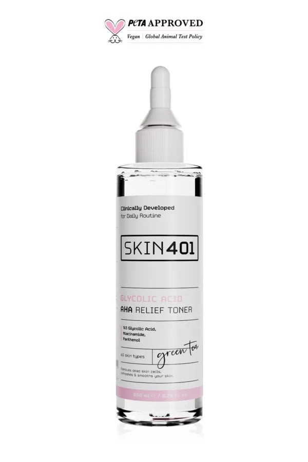 Skin401 Glycolic Acid Aha Relief Toner 200 ml