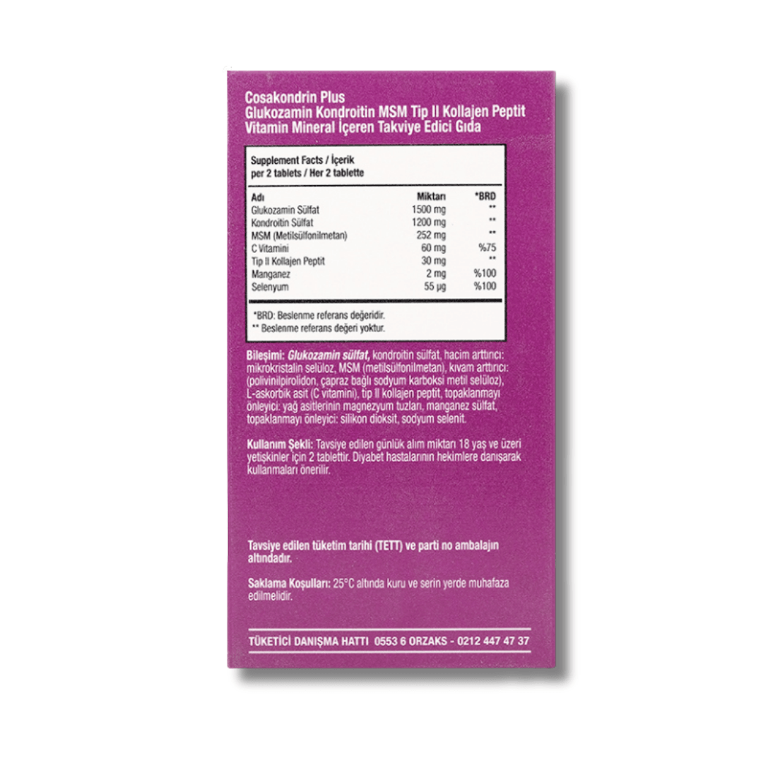 Ocean Cosakondrin Plus 60 Tablet