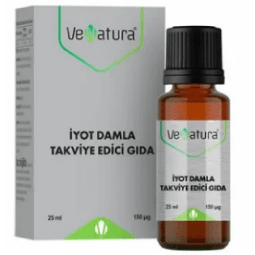 Venatura İyot Damla Takviye Edici Gıda 25 ml
