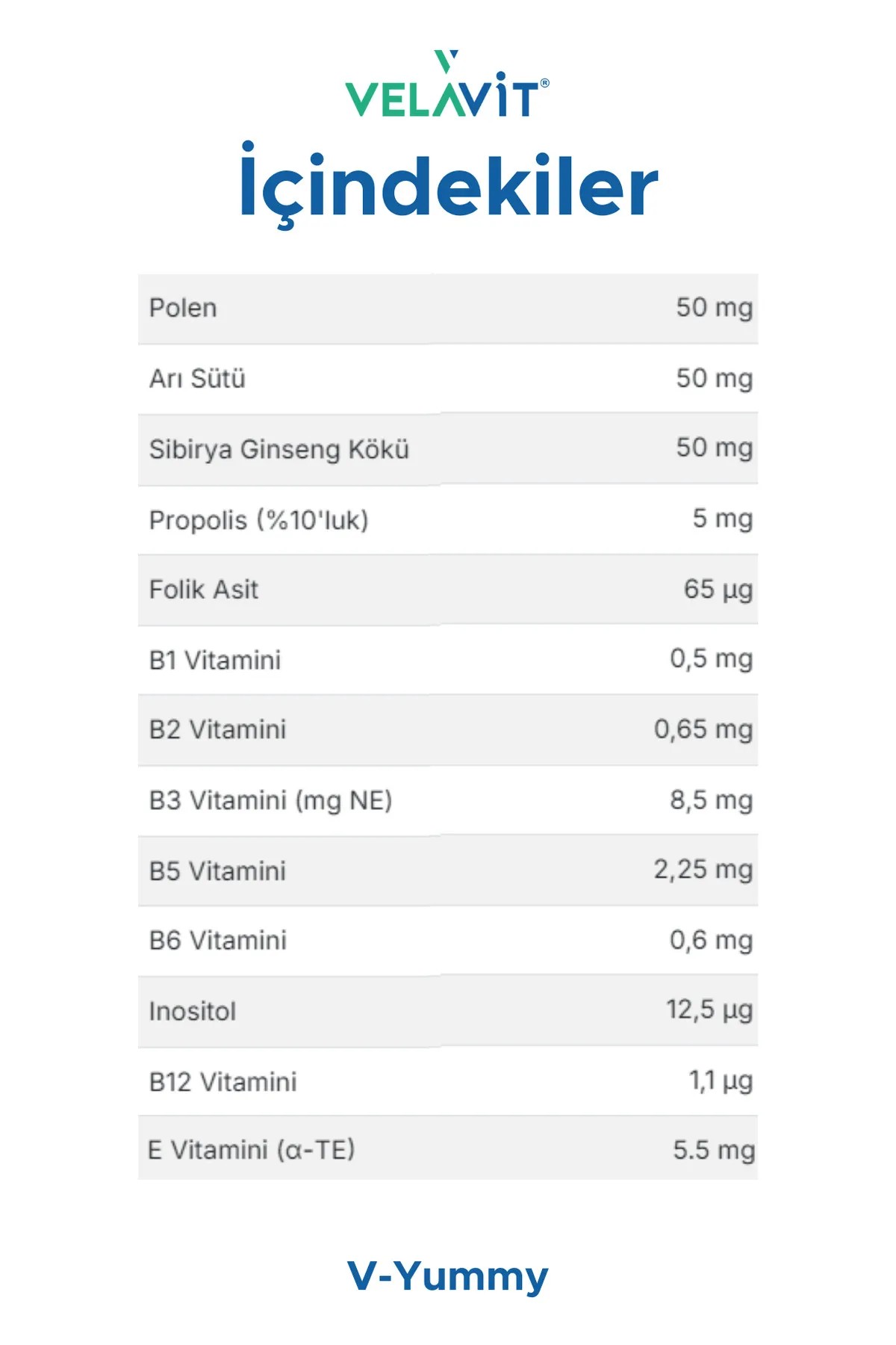 Velavit V-Yummy 150 ml
