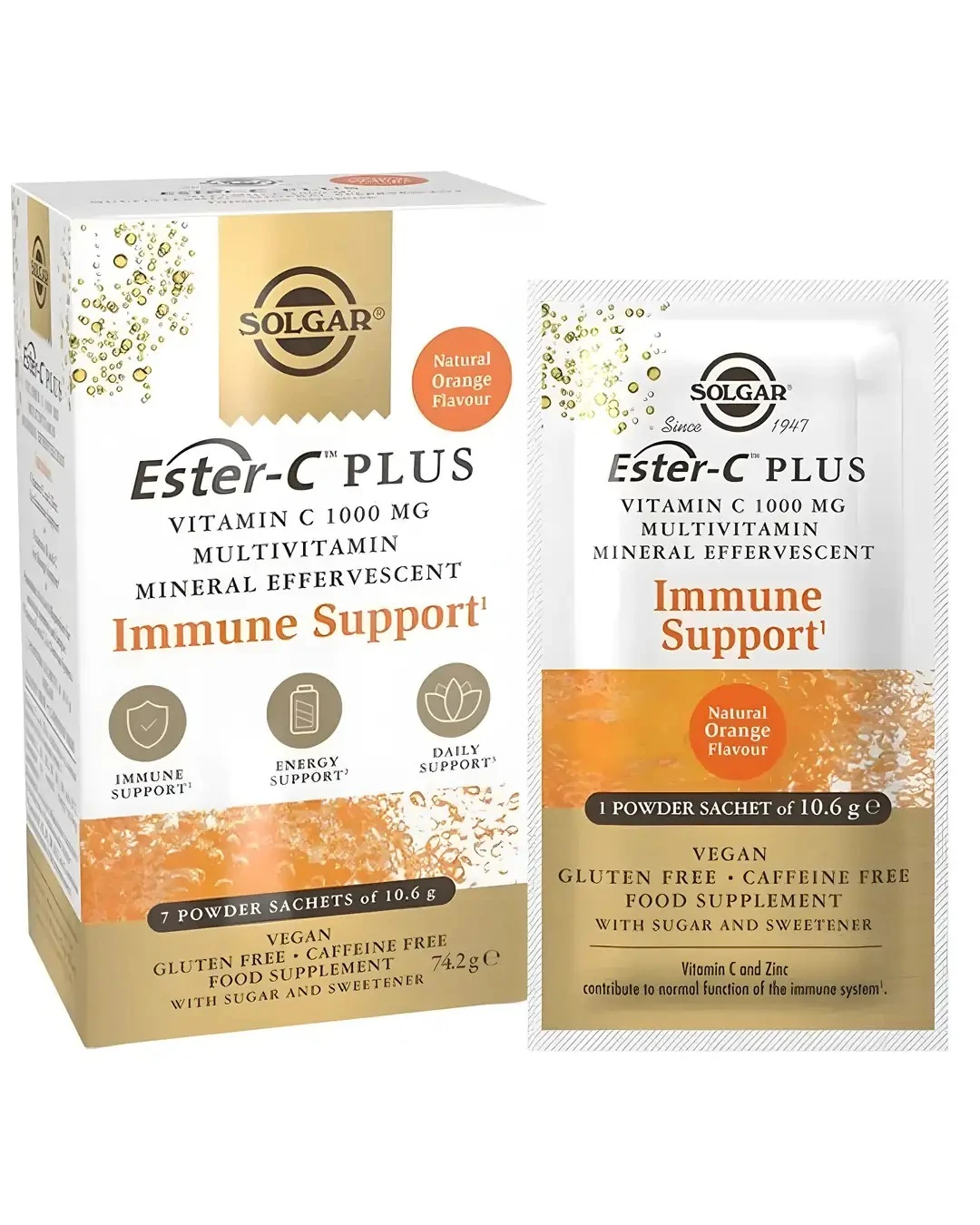 Solgar Ester-C Plus Vitamin C 1000 mg Efervesan 7 Saşe Fiyatı