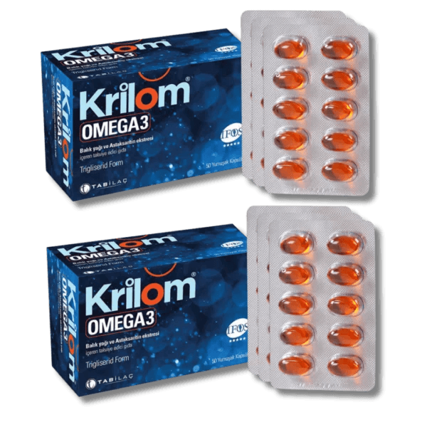 Krilom Omega 3 2x50 Kapsül