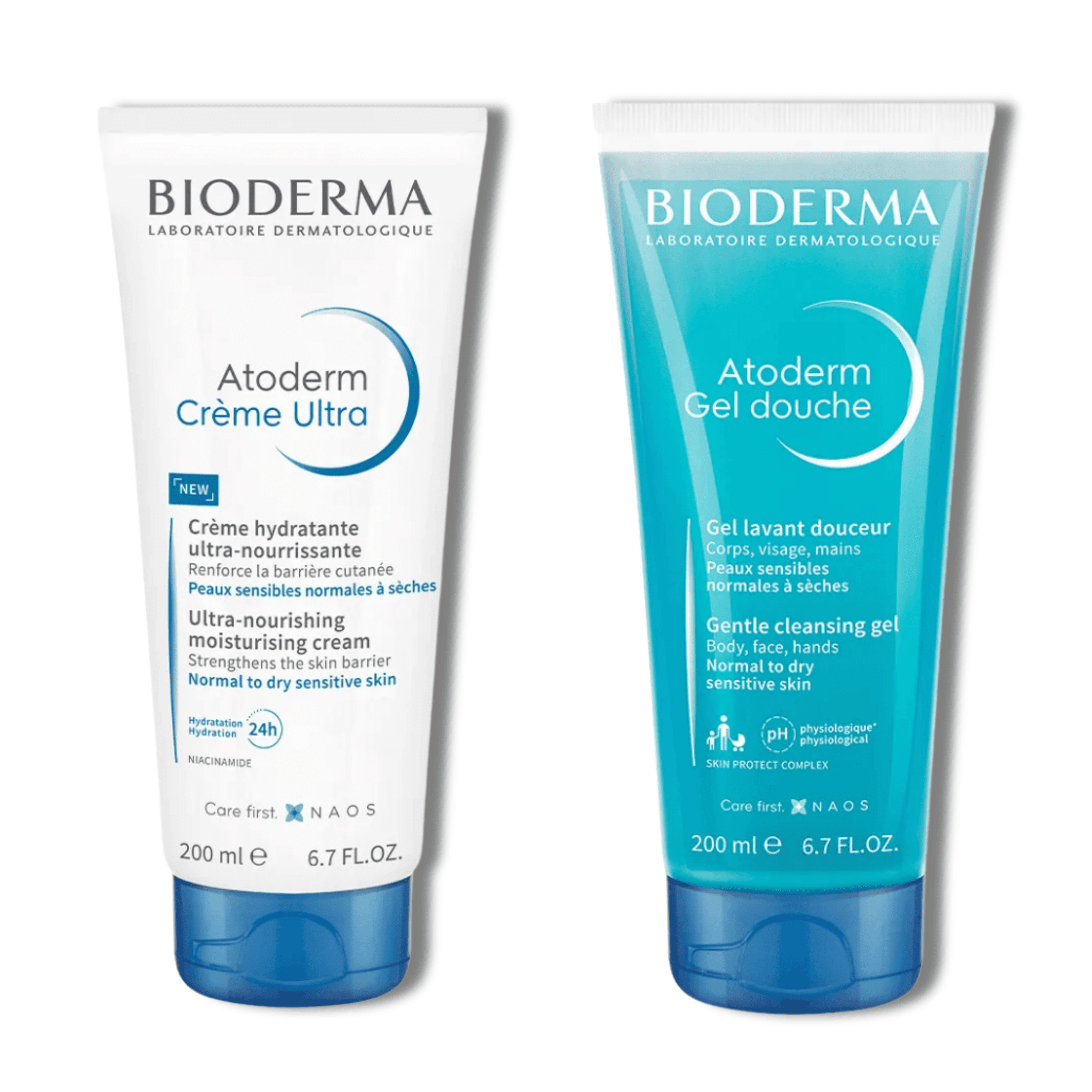 Bioderma Atoderm Cream Ultra 200 ml + Atoderm Shower Gel 200 ml