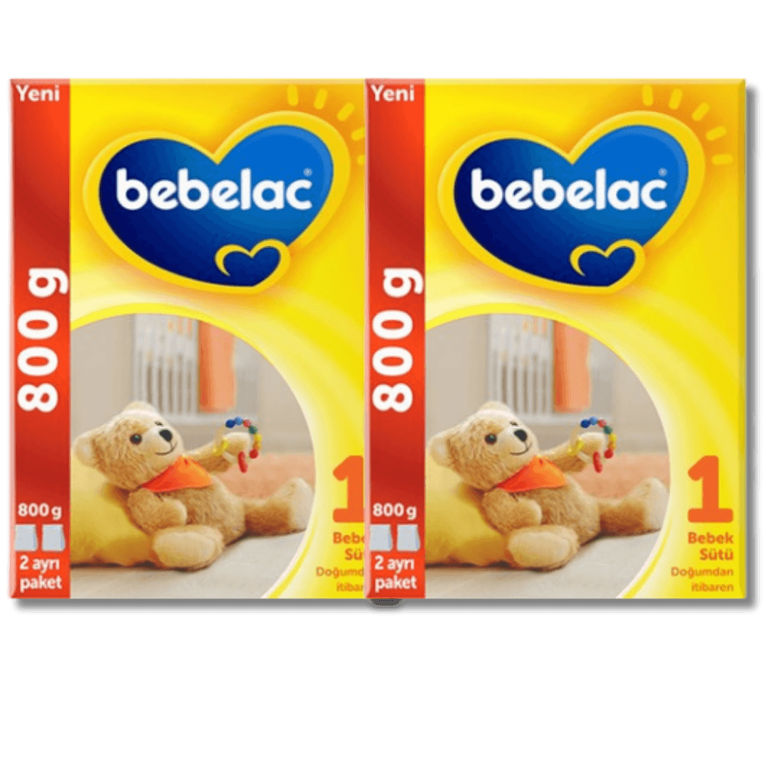 Bebelac 1 Bebek Sütü 0-6 Ay 800 gr - 2 adet