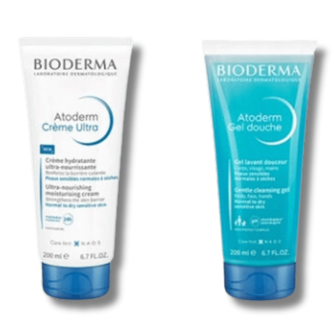 Bioderma Atoderm Cream Ultra 200 ml + Atoderm Shower Gel 200 ml