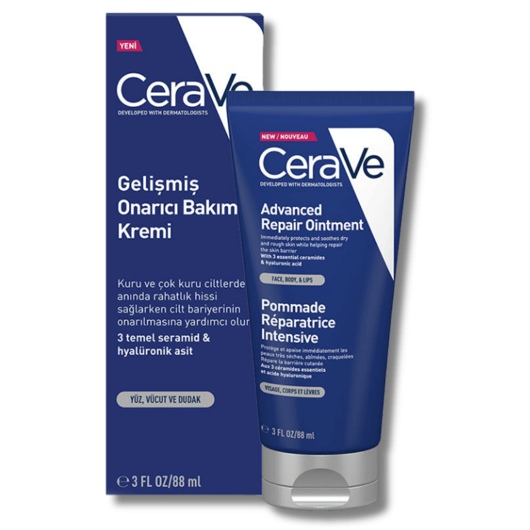 CeraVe Kuru Ciltler İçin Gelişmiş Onarıcı Bakım Kremi 88 ml