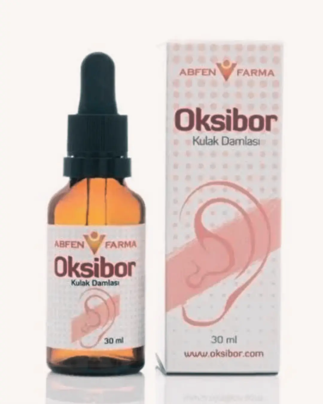 Abfen Farma Oksibor 30 ml Kulak Damlası