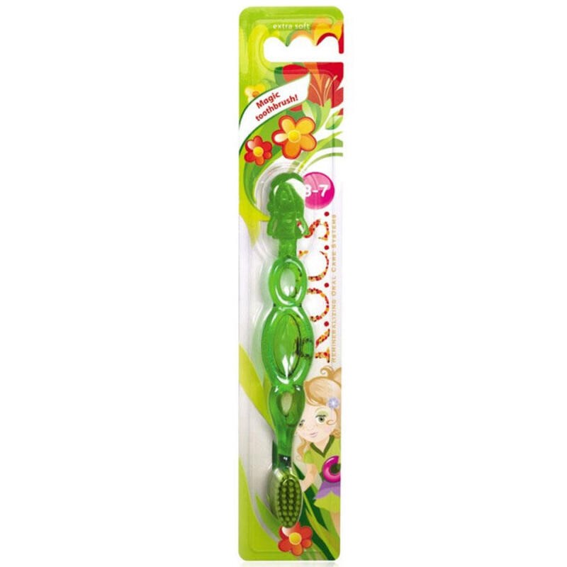 Rocs Kids Çocuklar İçin Diş Fırçası 3-7 Yaş Yeşil