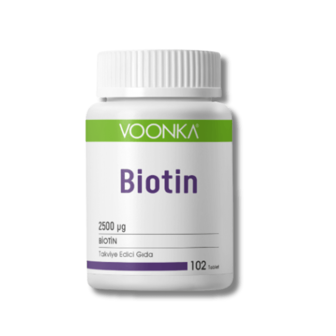 Voonka Biotin 2500mcg 102 Tablet