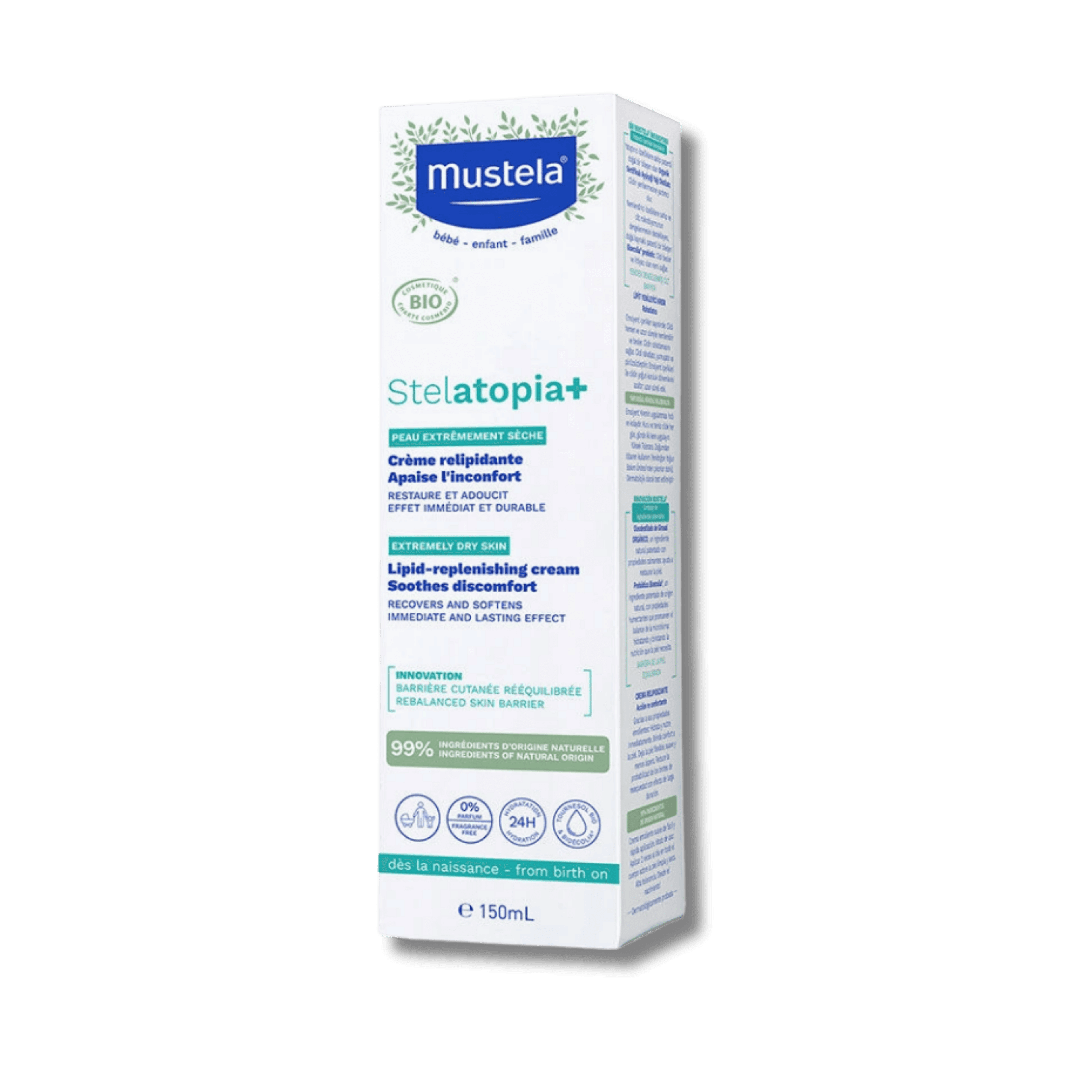 Mustela Stelatopia+ Lipid Replenishing Cream 150 ml