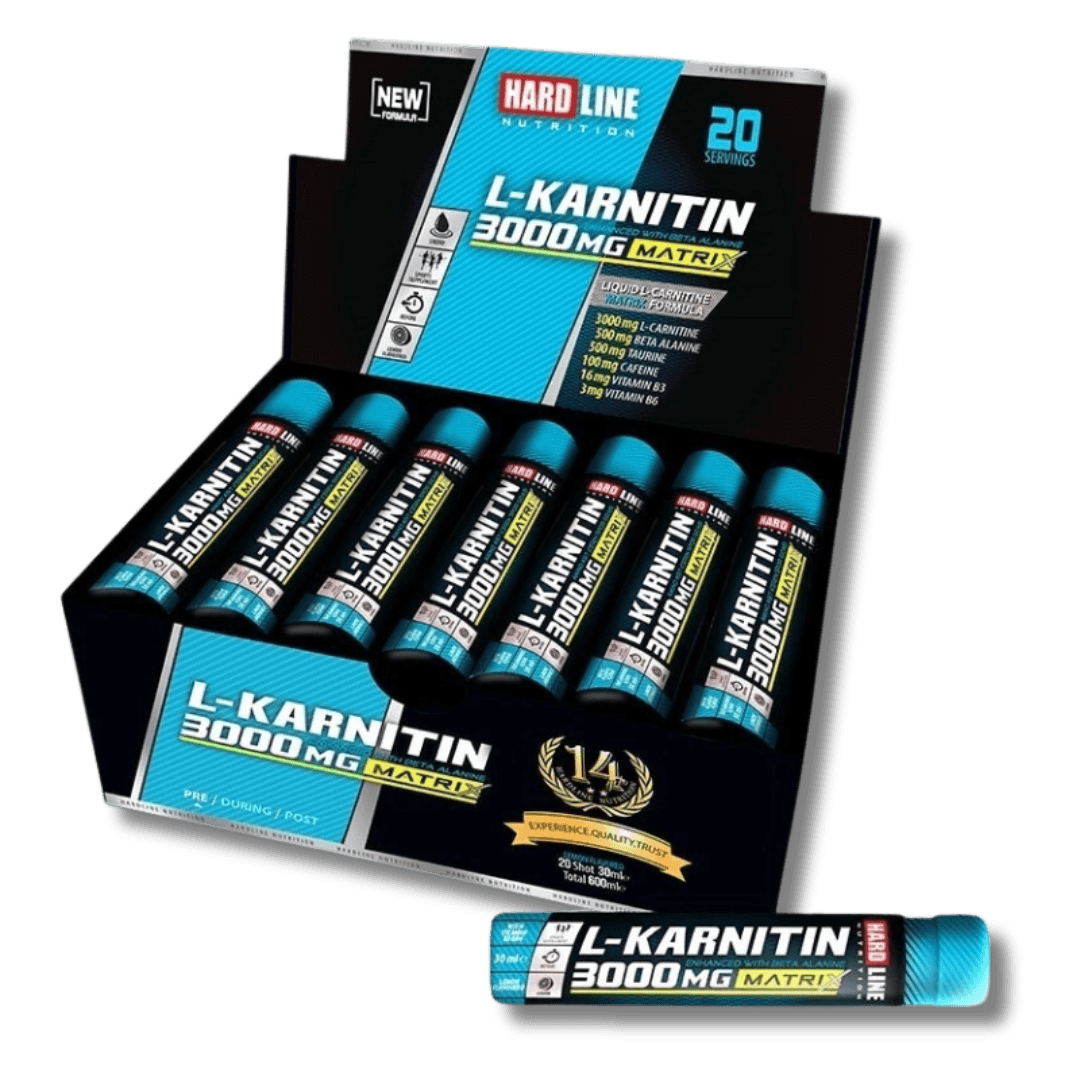 Hardline L-Karnitin Matrix 30 Ml 20 Adet