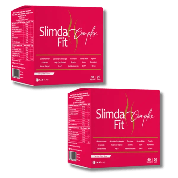 Slimda Fit Complex 2 Adet 60 Kapsül 20 Saşe