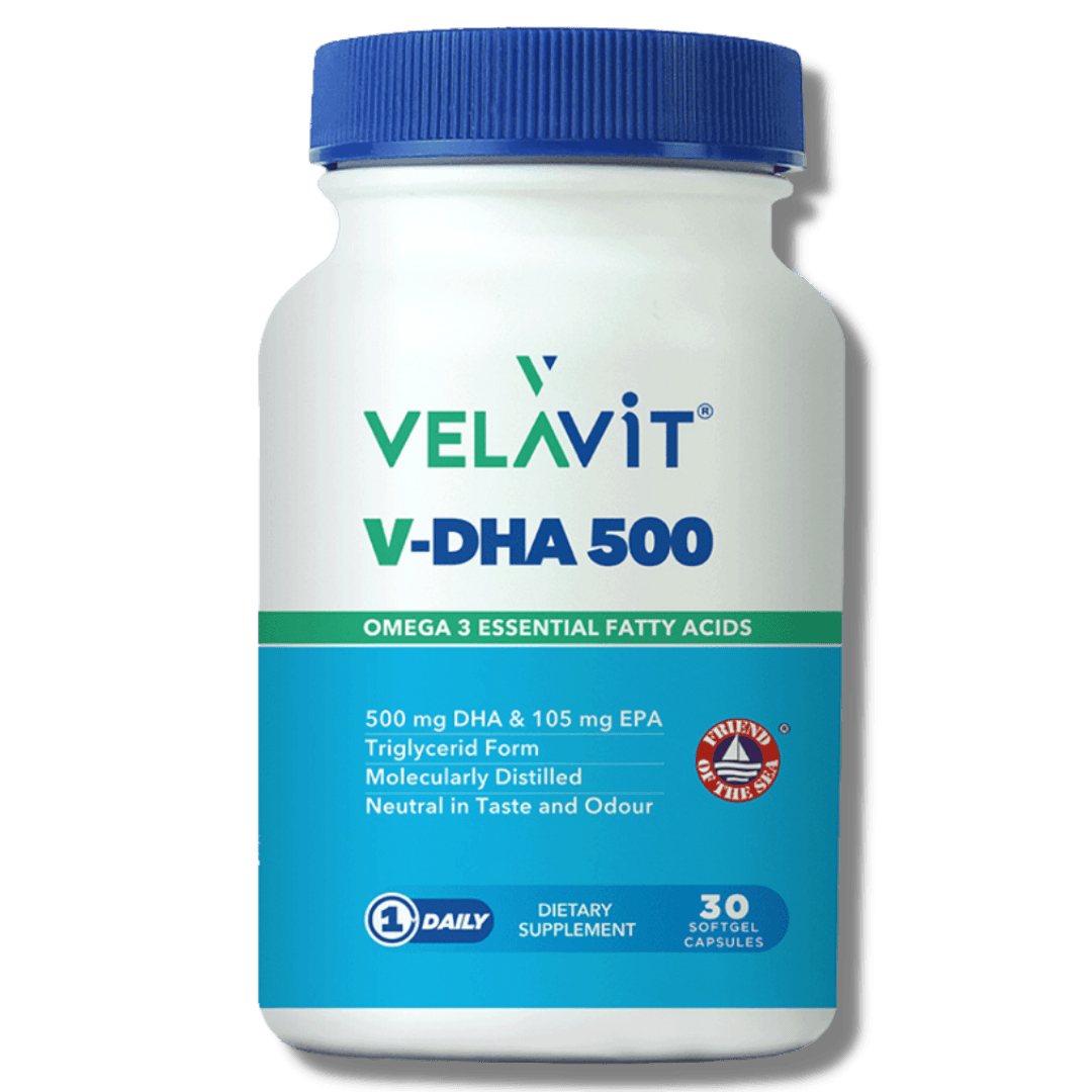 Velavit V-DHA 500 mg 30 Kapsül