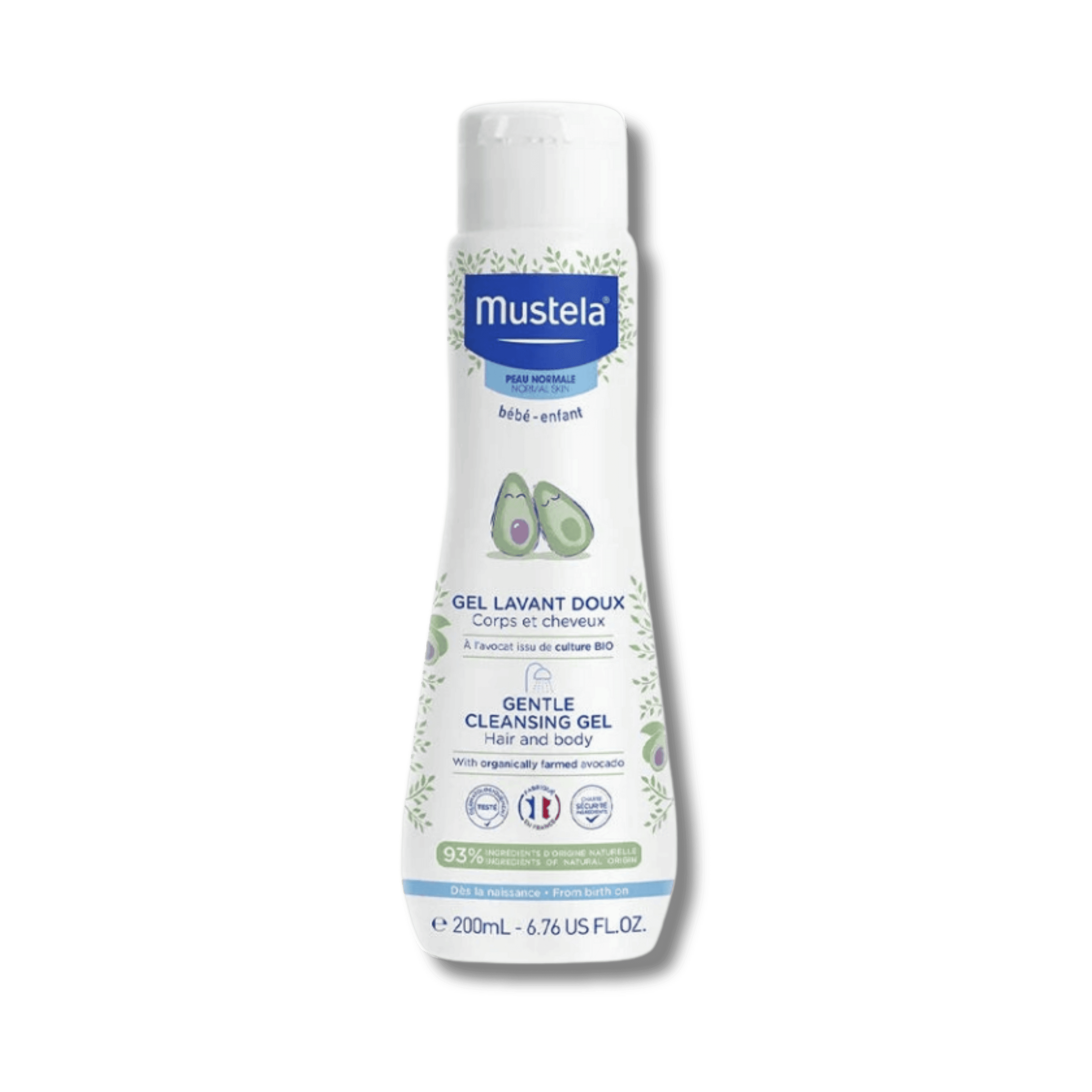 Mustela Gentle Cleansing Gel Yenidoğan Şampuanı 200 ml