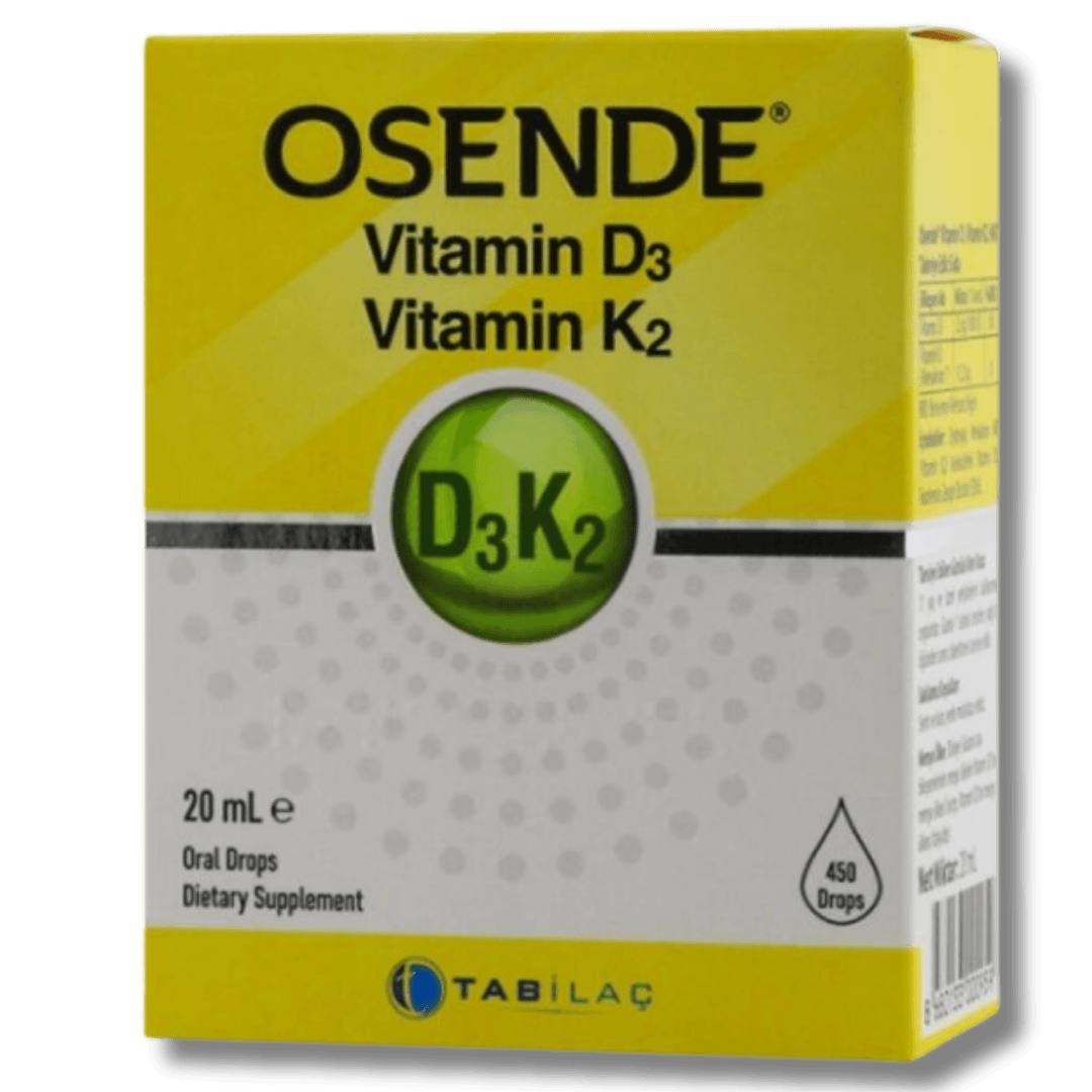 Osende Vitamin D3 K2 Takviye Edici Gıda 20 ml