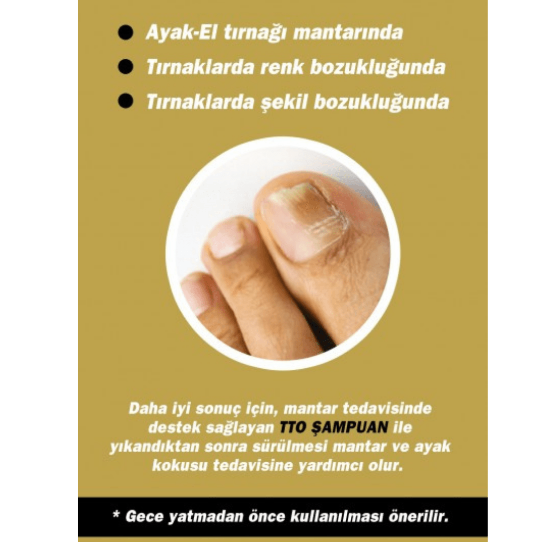 TTO Gold Nail Tırnak Solüsyonu 15 ml