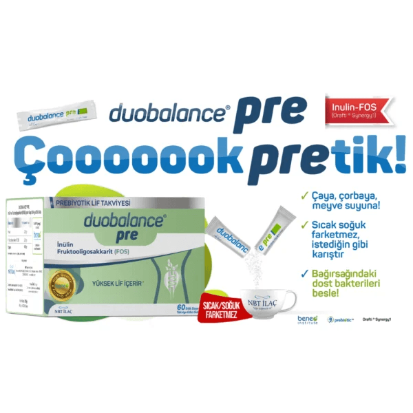 NBT Life Duobalance Pre Takviye Edici Gıda 30 / 60 Adet Stik Saşe