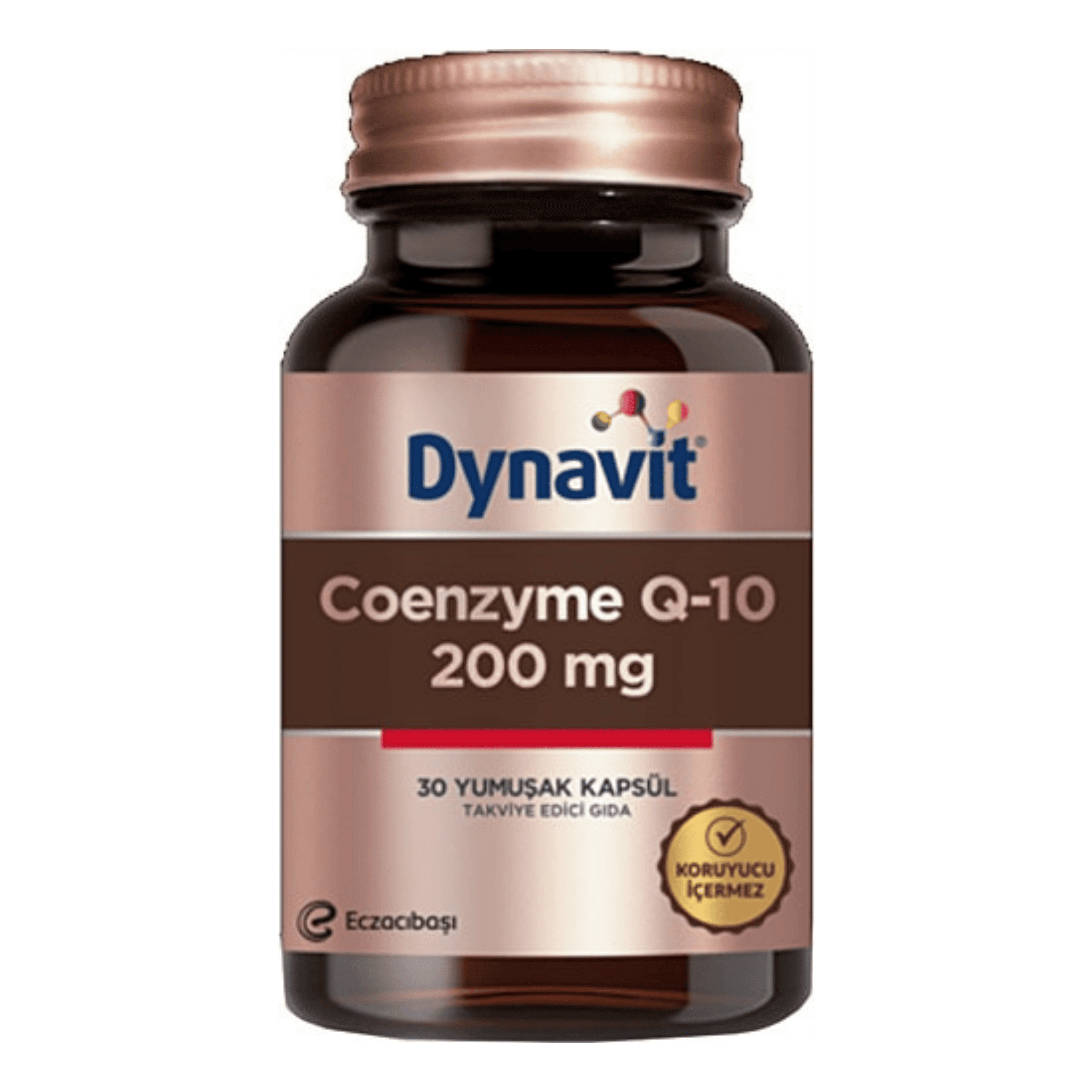 Eczacıbaşı Dynavit Coenzyme Q-10 200 Takviye Edici Gıda 30 Yumuşak Kapsül