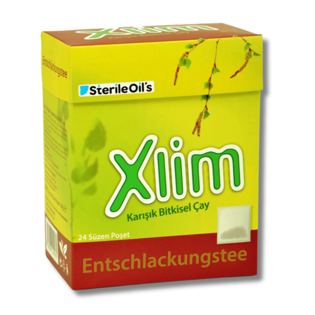 Sterile Oil's Xlim Entschlackungstee Alman Detox Çayı 24 Poşet