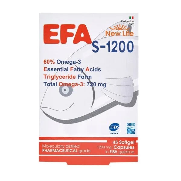 New Life S-1200 Omega 3 Balık Yağı 45/90 Kapsül