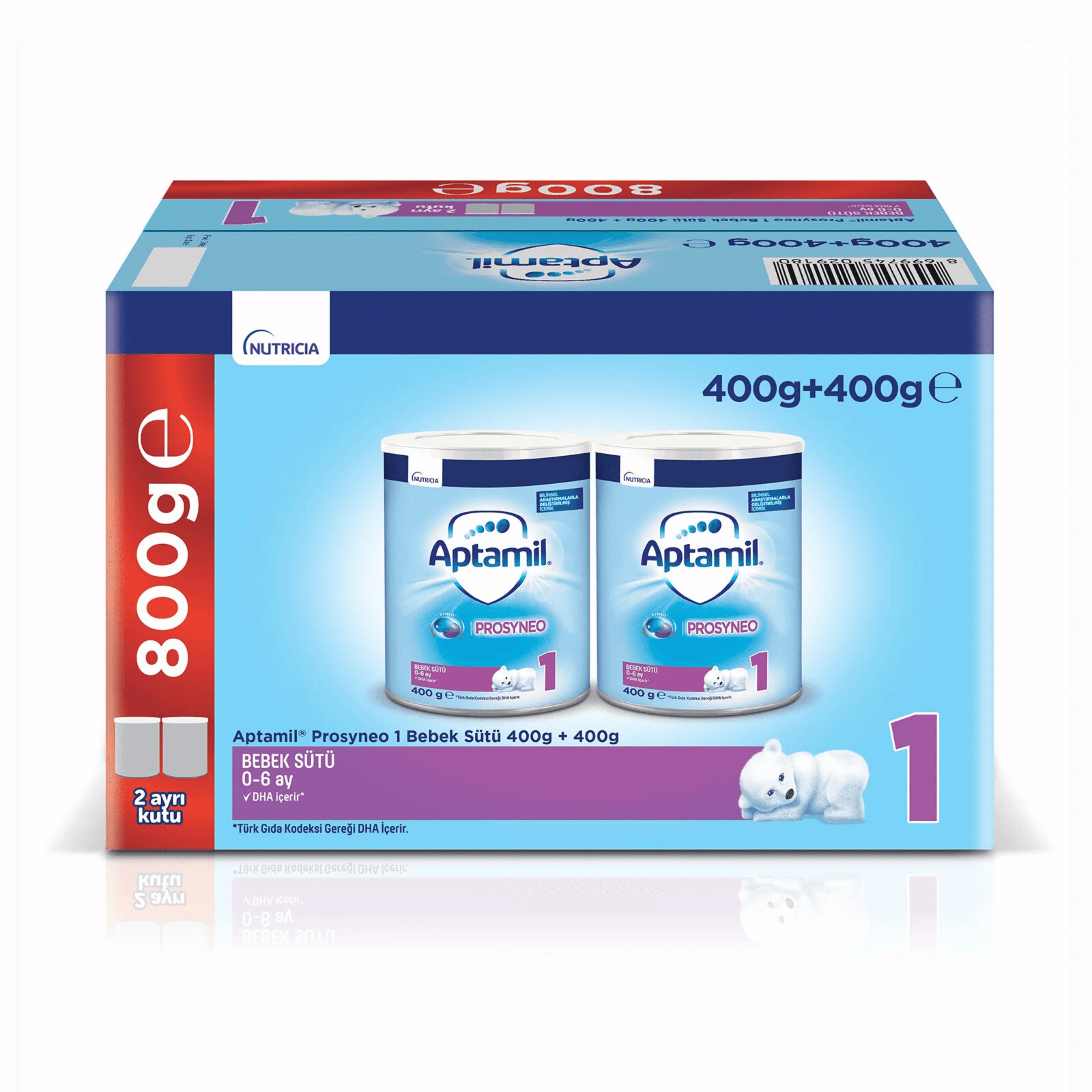 Aptamil Prosyneo Bebek Sütü 2'li Paket 2x400 gr