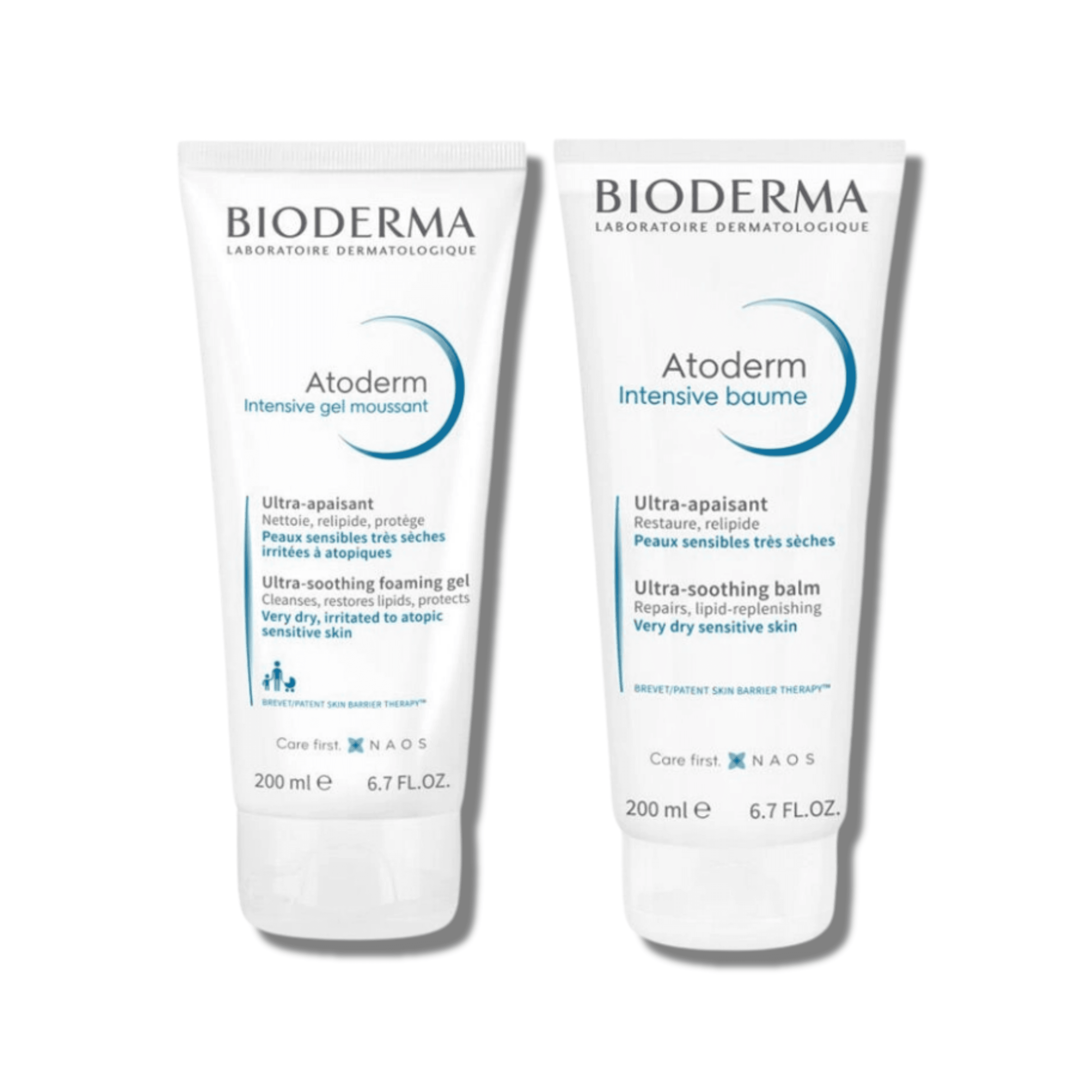 Bioderma Atoderm Intensive Balm ve Orjinal Boy Temizleyici Seti