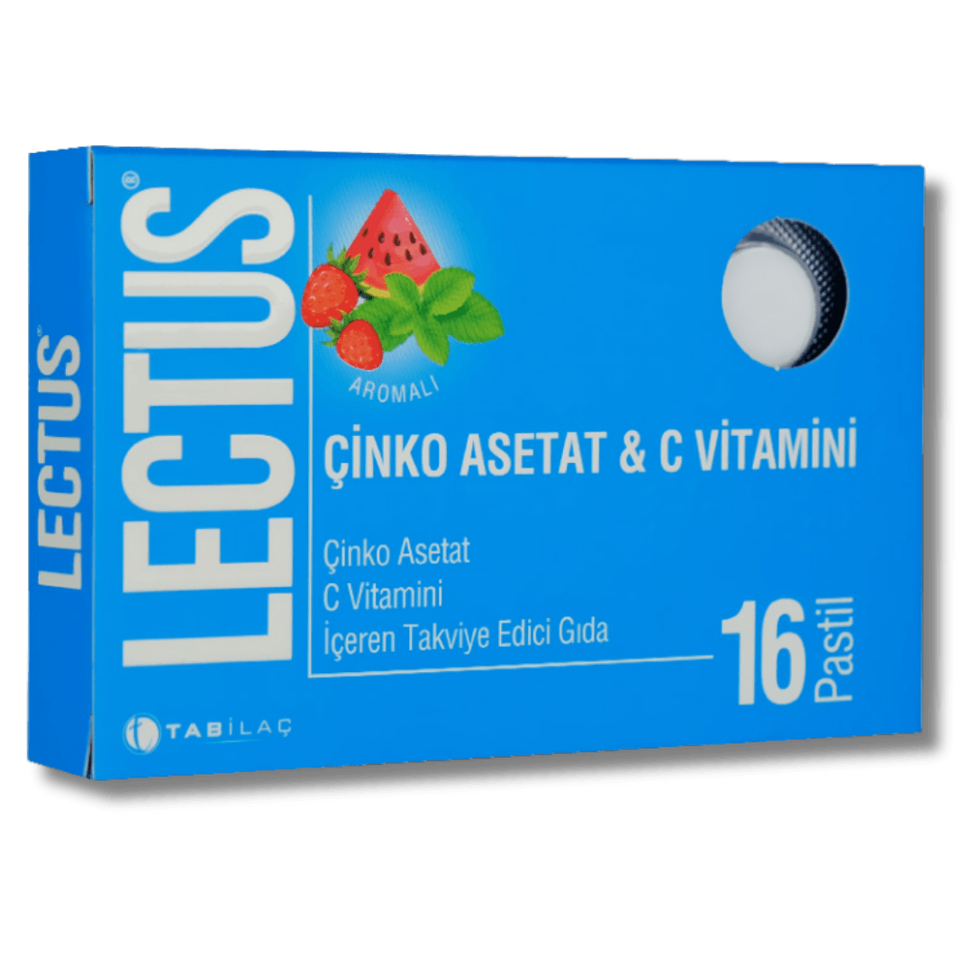 Lectus Çinko Asetat 16 Pastil 4