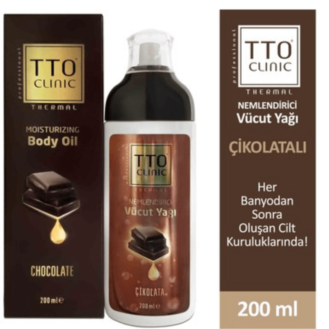 TTO Clinic Vücut Yağı 200 ml - Çikolata