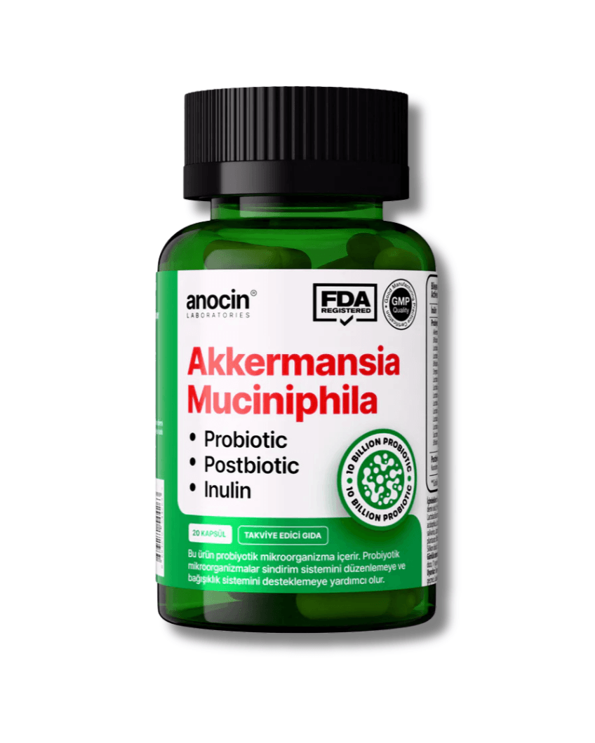 Anocin Akkermansia Muciniphila 20 Kapsül